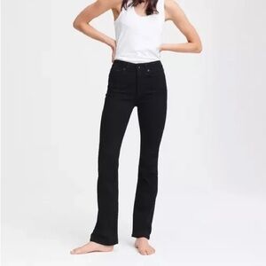 Rag & Bone Women's Black Straight Leg Jeans
